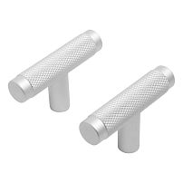 StahlBuro AP2308 2шт., W матовый белый хром. Ручка-кнопка мебельная (25, 250) StahlBuro AP2308 2шт., W матовый белый хром. Ручка-кнопка мебельная (25, 250)