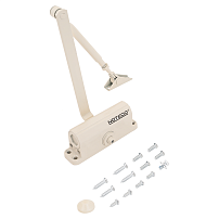 NOTEDO Доводчик дверной DC-060 BEIGE до 60 кг бежевый (10) NOTEDO Доводчик дверной DC-060 BEIGE до 60 кг бежевый (10)