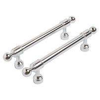 StahlBuro AP2306-96 2шт., CP хром. Ручка-скоба мебельная (20, 200) StahlBuro AP2306-96 2шт., CP хром. Ручка-скоба мебельная (20, 200)