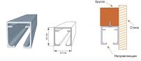 Направляющая для раздвижных дверей с доводчиком, длина 2м (10)