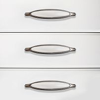 StahlBuro C0003-128 2шт., AS состаренное серебро. Ручка-скоба мебельная (10, 100)