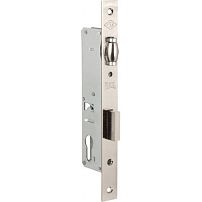 KALE 155 30mm W/B никель б/о, б/н. Замок врезной б/руч (30)