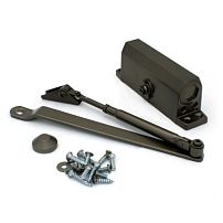 NOTEDO Доводчик дверной  DC-080 BRONZE до 120 кг бронза (10)