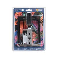 АЛЛЮР АРТ "КОЛОМБО" BL+L45-8 BL (23150/S45) матовый черный Комплект ручка и защелка (20) АЛЛЮР АРТ "КОЛОМБО" BL+L45-8 BL (23150/S45) матовый черный Комплект ручка и защелка (20)
