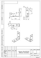 Уголок Кунгур крепежный 40х40*15*1.8  цинк (400,10!!!)