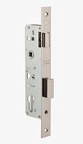 KALE 153  20mm W/B никель б/о б/накл.б/мех м/о 85мм без ЦМ Замок врезной б/руч (30)