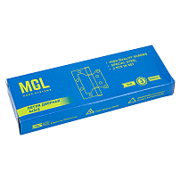 MCL 4*3*2 мм AC КОРОБКА 2мм ст.медь Петля накладная без врезки 2 шт (50) MCL 4*3*2 мм AC КОРОБКА 2мм ст.медь Петля накладная без врезки 2 шт (50)