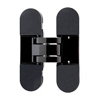 АЛЛЮР АРТ 110*30 3D матовый черный RAL 9005 ЦЕНА ЗА 2 шт.Петля дверная скрытая (16)