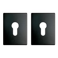 Накладка для ц/м (пара) БУЛАТ НДЦ 02.02 ФЕРОНА матовый черный (10,100) Накладка для ц/м (пара) БУЛАТ НДЦ 02.02 ФЕРОНА матовый черный (10,100)
